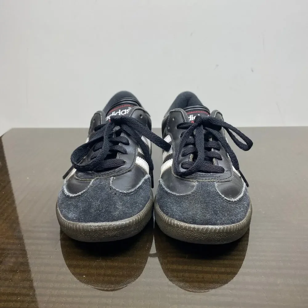 Adidas Samba Classic Black Gum Sneakers Shoes Boy's 3